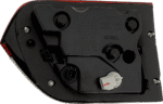 Replacement 4-Piece Kit Rear, Upper and Lower Primed Bumper Cover, Includes (2) Bumper Cover and (2) Tail Light - Image 12