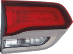 Replacement 4-Piece Kit Rear, Upper and Lower Primed Bumper Cover, Includes (2) Bumper Cover and (2) Tail Light - Image 4