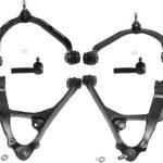 TrueDrive 6-Piece Kit Front, Driver and Passenger Side, Upper and Lower Control Arm, Rear Wheel Drive, With Front Torsion Bar Spring, For Models With 8500 Lbs. GVW, 8600 Lbs. GVW, includes Tie Rod Ends