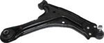 TrueDrive 8-Piece Kit Front, Driver and Passenger Side, Lower Control Arm Kit, Includes (2) Control Arm, (2) Sway Bar Link, (2) Tie Rod End, and (2) Wheel Hub - Image 2