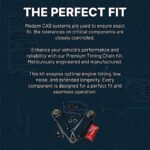 DriveMotive 4-Piece Kit Timing Chain with Timing Cover Gasket, Valve Cover Gasket, and Water Pump, 6 Cylinder - Image 10
