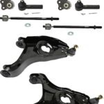 TrueDrive 10-Piece Kit Front, Driver and Passenger Side, Lower Control Arm, Rear Wheel Drive, includes Ball Joints, Sway Bar Links, and Tie Rod Ends
