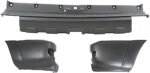 Replacement 3-Piece Kit, Rear Textured Bumper Cover, Includes (1) Bumper Cover and (2) Bumper End