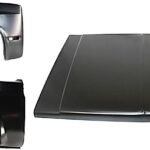 Replacement 3-Piece Kit Factory Style Hood, Steel, Primed, Includes (2) Fender and (1) Hood