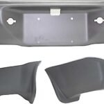 Replacement 3-Piece Kit, Rear Bumper, Sport Utility, Painted Gray, Includes (1) Bumper and (2) Bumper End
