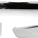 Replacement 3-Piece Kit, Step Bumper, For Models With Fender Flares, Chrome, Face Bar and Pads, Without mounting bracket(s), Includes (2) Bumper End and (1) Step Bumper