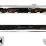 Replacement 4-Piece Kit, Front Bumper, Sport Utility, For Models Without Sport Package, Chrome, Includes (1) Bumper, (2) Bumper End, and (1) Step Bumper