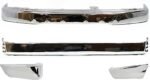 Replacement 4-Piece Kit, Front Bumper, Sport Utility, For Models Without Sport Package, Chrome, Includes (1) Bumper, (2) Bumper End, and (1) Step Bumper