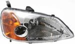 Replacement 6-Piece Kit Factory Style Hood, Sedan, Steel, Primed, Includes (1) Bumper Cover, (2) Fender, (2) Headlight, and (1) Hood - Image 2
