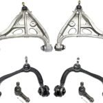 TrueDrive 6-Piece Kit Front, Driver and Passenger Side Control Arm, includes Tie Rod Ends
