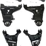 TrueDrive 6-Piece Kit Front, Driver and Passenger Side Control Arm, includes Tie Rod Ends
