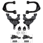 TrueDrive 8-Piece Kit Front, Driver and Passenger Side, Upper and Lower Control Arms, Includes (4) Ball Joint and (4) Control Arm