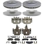 Raybestos KIT-210516-631 Brake Disc and Caliper Kit, FWD, Element3 Series