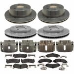 Raybestos KIT-210516-808 Brake Disc and Caliper Kit,, R-Line Series