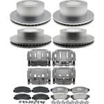 Raybestos KIT-210516-861 Front and Rear Brake Disc and Caliper Kit, 4WD, Element3 Series