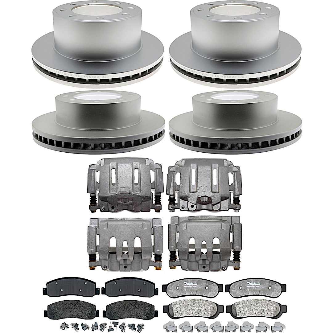 kit-210516-861_1.jpg Raybestos KIT-210516-861 Front and Rear Brake Disc and Caliper Kit, 4WD, Element3 Series - Image 1