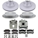 Raybestos KIT-210516-866 Front and Rear Brake Disc and Caliper Kit, RWD, Element3 Series