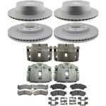 Raybestos KIT-210516-874 Front and Rear Brake Disc and Caliper Kit, AWD, Element3 Series