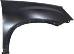 Replacement 4-Piece Kit, Factory Style Hood, Steel, Primed, Includes (1) Bumper Cover, (1) Fender, (1) Headlight, and (1) Hood - Image 4