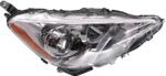 Replacement 5-Piece Kit Driver and Passenger Side Halogen Headlight, With bulb(s), OE Replacement, Includes (1) Bumper Cover, (1) Grille Assembly, (1) Hood and (2) Headlight - Image 10