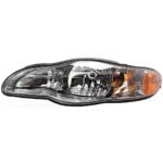 Replacement 8-Piece Kit Front Primed Bumper Cover, Includes (1) Bumper Cover, (2) Fender, (2) Fog Light, (2) Headlight, and (1) Hood - Image 6