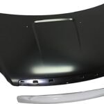 Replacement 2-Piece Kit, Factory Style Hood, Steel, Primed, Includes (1) Hood and (1) Hood Molding