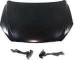 Replacement 3-Piece Kit Factory Style Hood, Steel, Primed, Includes (1) Hood and (2) Hood Hinge