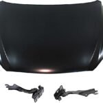 Replacement 3-Piece Kit Factory Style Hood, Steel, Primed, Includes (1) Hood and (2) Hood Hinge