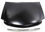 Replacement 2-Piece Kit Factory Style Hood, Steel, Primed, Includes (1) Hood and (1) Hood Molding