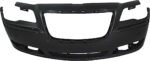 Replacement 3-Piece Kit, Front Primed Bumper Cover, For Models With Adaptive Cruise Control, With Parking Aid Sensor, Except SRT-8, CAPA Certified, Includes (1) Bumper Cover and (2) Fog Light - Image 2