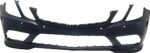 Replacement 3-Piece Kit, Front Primed Bumper Cover, Includes (1) Bumper Cover and (2) Fog Light - Image 2