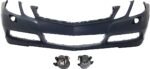 Replacement 3-Piece Kit, Front Primed Bumper Cover, Includes (1) Bumper Cover and (2) Fog Light