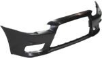 Replacement 3-Piece Kit Front Primed Bumper Cover, Includes (1) Bumper Cover and (2) Fog Light - Image 11