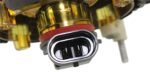 Replacement 3-Piece Kit Front Primed Bumper Cover, Includes (1) Bumper Cover and (2) Fog Light - Image 8