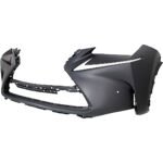Replacement 3-Piece Kit Front Primed Bumper Cover, For Models With F Sport Package, Includes (1) Bumper Cover and (2) Fog Light - Image 3