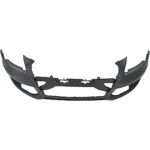 Replacement 3-Piece Kit Front Primed Bumper Cover, For Models Without S-Line Package, Headlight Washer and Parking Aid Sensor, Includes (1) Bumper Cover and (2) Fog Light - Image 5
