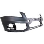Replacement 3-Piece Kit Front Primed Bumper Cover, For Models Without S-Line Package, Headlight Washer and Parking Aid Sensor, CAPA Certified, Includes (1) Bumper Cover and (2) Fog Light - Image 5