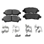 JC Whitney 14-Piece Kit Front, Driver and Passenger Side Axle Assembly, All Wheel Drive, Includes Brake Discs, Brake Pad Sets, and Control Arms - Image 11