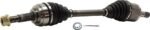 JC Whitney 8-Piece Kit Front, Driver and Passenger Side Axle Assembly, Automatic CVT Transmission, Includes Brake Discs, Brake Pad Sets, and Control Arms - Image 8