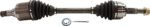 JC Whitney 8-Piece Kit Front, Driver and Passenger Side Axle Assembly, Automatic CVT Transmission, Includes Brake Discs, Brake Pad Sets, and Control Arms - Image 9