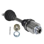 JC Whitney 8-Piece Kit Front, Driver and Passenger Side Axle Assembly with Brake Discs, Brake Pad Set, and Control Arms, AWD - Image 8