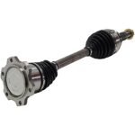 JC Whitney 8-Piece Kit Front, Driver and Passenger Side Axle Assembly, Four Wheel Drive, Includes Brake Discs, Brake Pad Sets, and Control Arms - Image 3