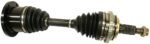 JC Whitney 8-Piece Kit Front Driver and Passenger Side Axle Assembly with Brake Discs, Brake Pad Set, and Control Arms, Four Wheel Drive - Image 2