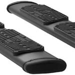 Luverne 277078-401232 Running Boards, Powdercoated Textured Black, Stainless Steel, Extended Cab Pickup, Regal 7 in. Series