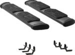 Luverne 277078-401632 Running Boards, Powdercoated Textured Black, Stainless Steel, Extended Cab Pickup, Regal 7 in. Series
