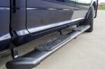 Luverne 277078-409922 Regal 7 in. Series Running Boards, Powdercoated Textured Black Non-Powered Stainless Steel Set of 2 - Image 2