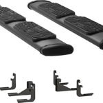 Luverne 277088-401523 Running Boards, Powdercoated Textured Black, Stainless Steel, Crew Cab Pickup/Crew Cab Pickup, Regal 7 in. Series