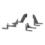Luverne 415078-401530 Running Boards, Powdercoated Textured Black, Aluminum, 7 in. Wide Stepping Surface, 78 in. Length, 78.9 in. Bed, Standard Cab Pickup, Grip Step Series - Image 2