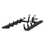 Luverne 415088-401449 Running Boards, Powdercoated Textured Black, Aluminum, 98.2 in. Bed, Crew Cab Pickup, Grip Step Series