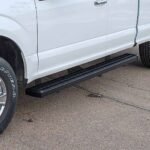 Luverne 415088-401632 7 in. Grip Step Series Running Boards, Powdercoated Textured Black Non-Powered Aluminum Set of 2 - Image 2